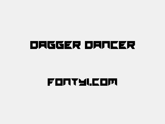 Dagger Dancer