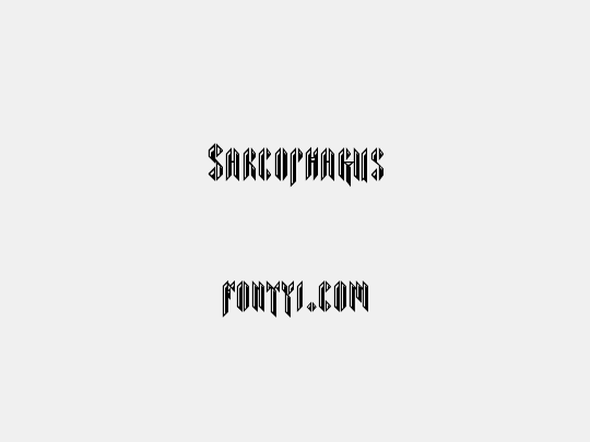 Sarcophagus