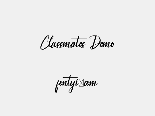 Classmates Demo
