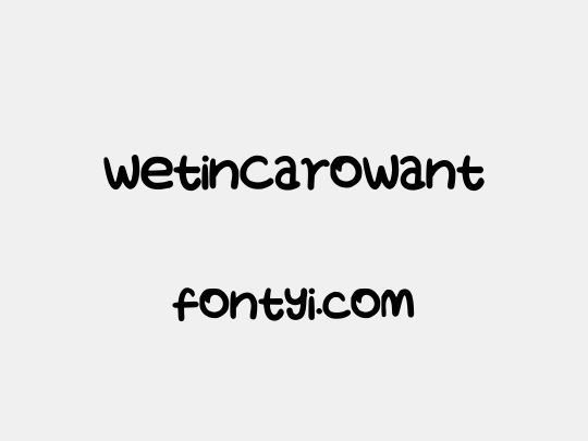 WetinCaroWant