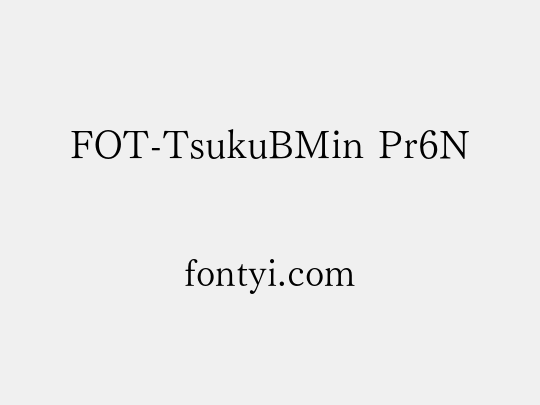 FOT-TsukuBMin Pr6N