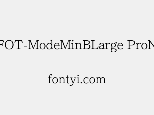 FOT-ModeMinBLarge ProN