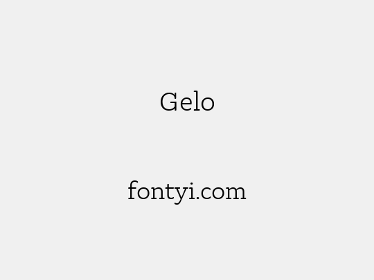 Gelo