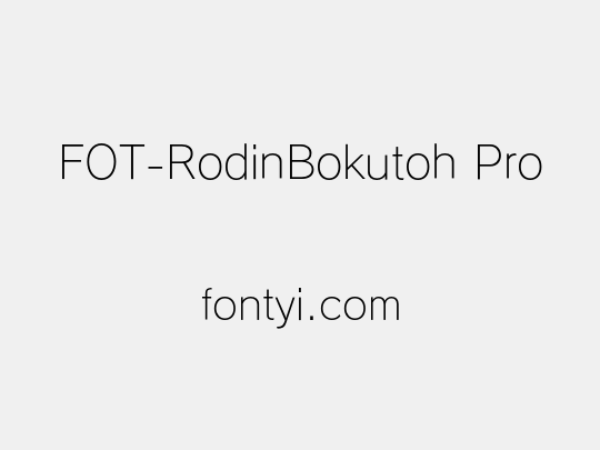 FOT-RodinBokutoh Pro
