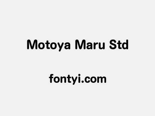 Motoya Maru Std