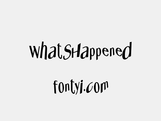 WhatsHappened