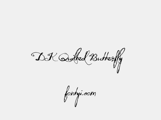 DK Quilted Butterfly