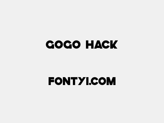 GoGo Hack