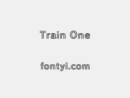 Train One