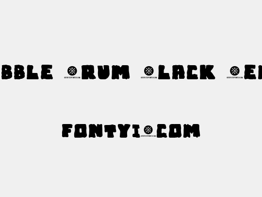 Bubble Frum Black Demo