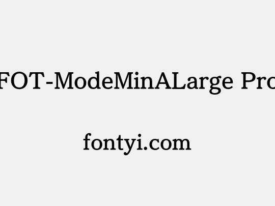 FOT-ModeMinALarge Pro