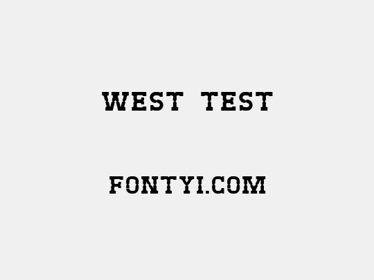 West Test