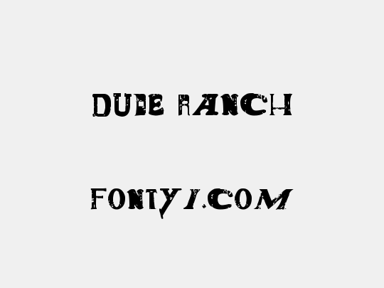 Dude Ranch
