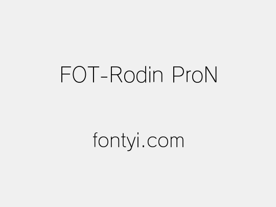 FOT-Rodin ProN