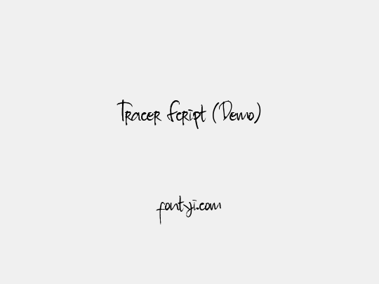 Tracer Script (Demo)