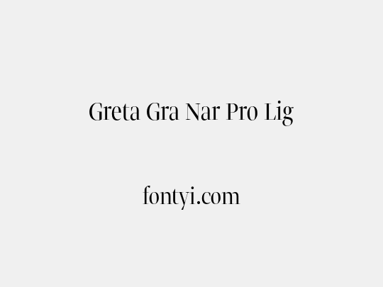 Greta Gra Nar Pro Lig