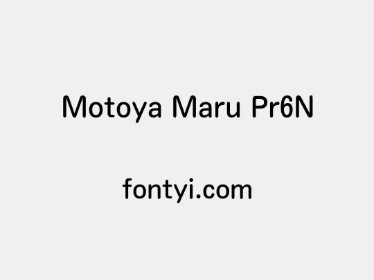 Motoya Maru Pr6N