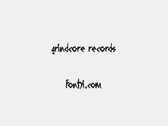 Grindcore Records