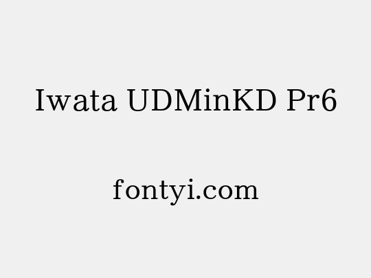 Iwata UDMinKD Pr6