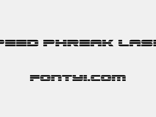 Speed Phreak Laser