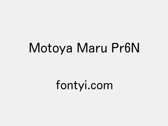 Motoya Maru Pr6N