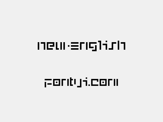 New English