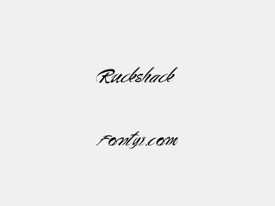Ruckshack