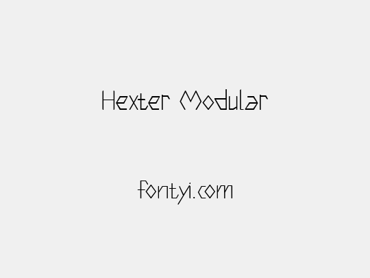 Hexter Modular
