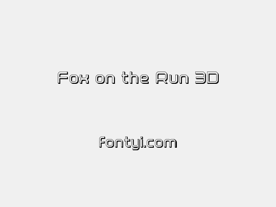 Fox on the Run 3D