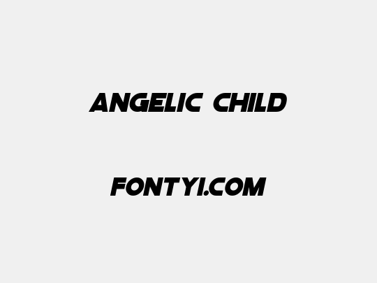 Angelic Child