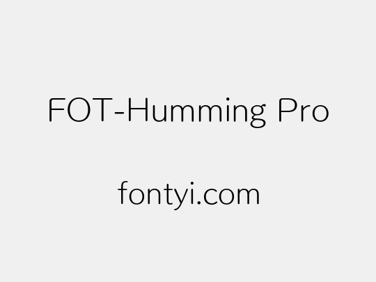 FOT-Humming Pro