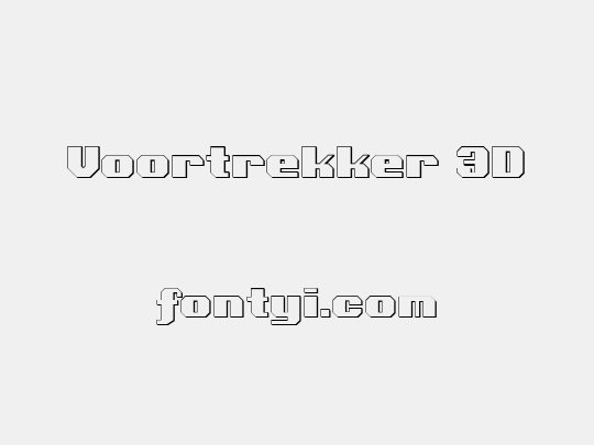 Voortrekker 3D