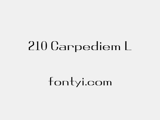 210 Carpediem L