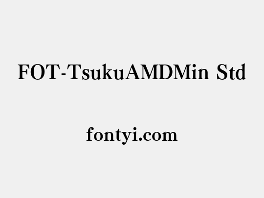 FOT-TsukuAMDMin Std