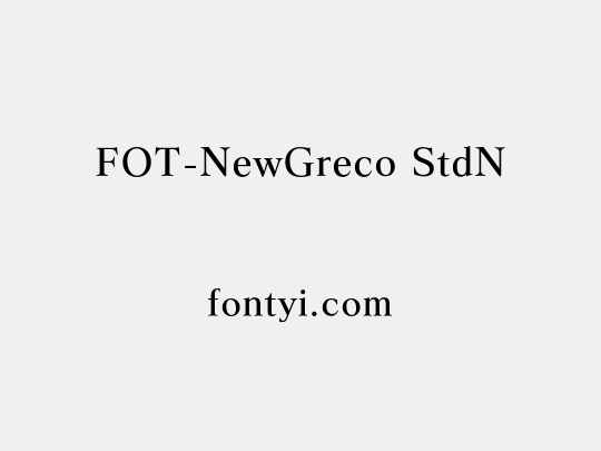 FOT-NewGreco StdN