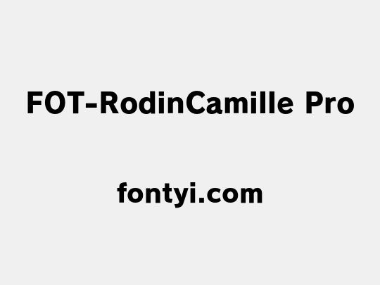 FOT-RodinCamille Pro