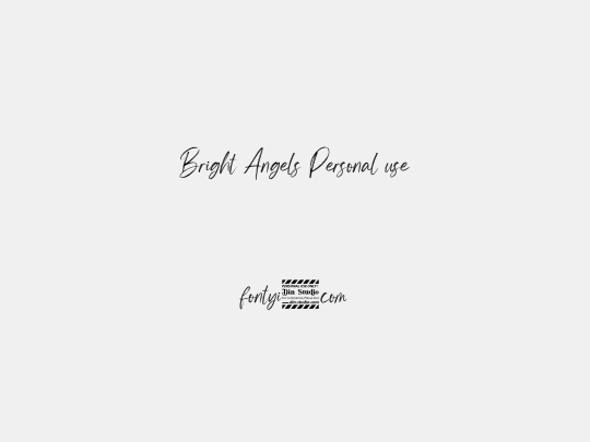 Bright Angels Personal use