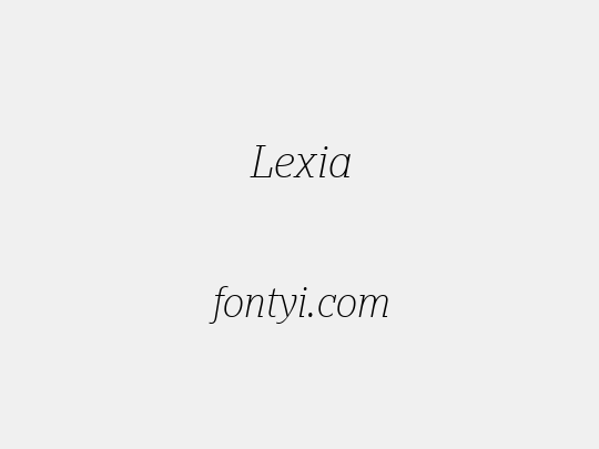 Lexia
