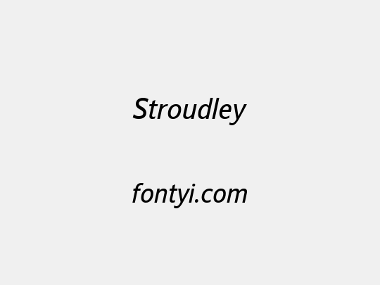 Stroudley