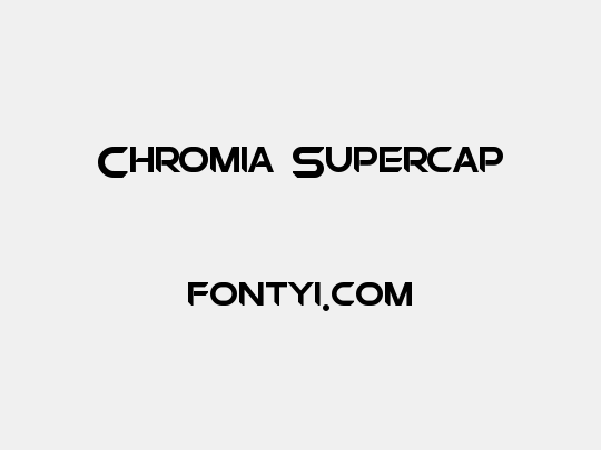 Chromia Supercap