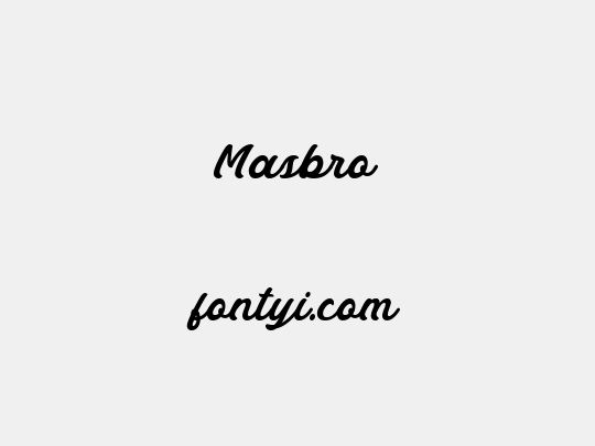 Masbro