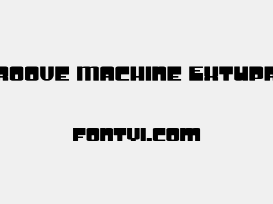 SF Groove Machine ExtUpright