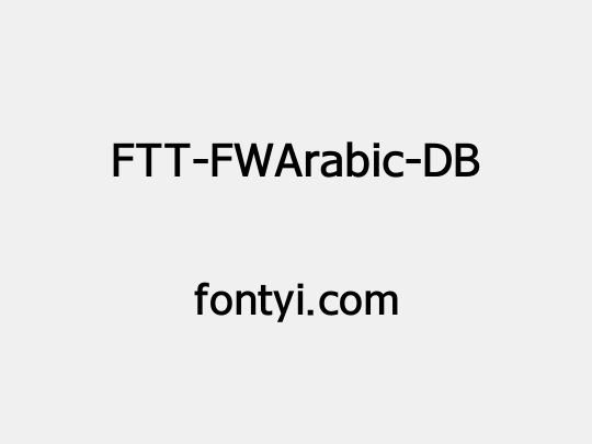 FTT-FWArabic-DB