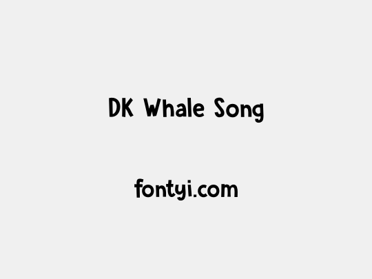 DK Whale Song