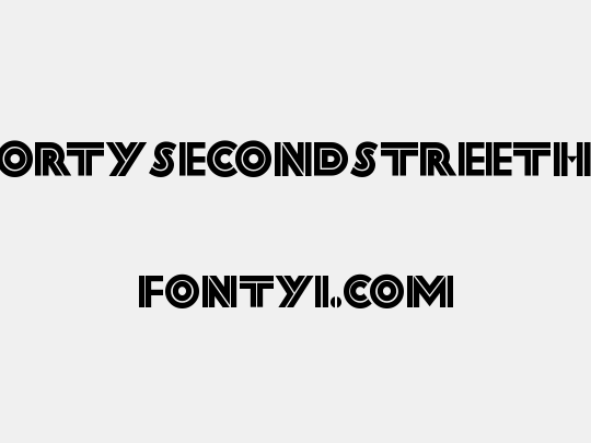 FortySecondStreetHB