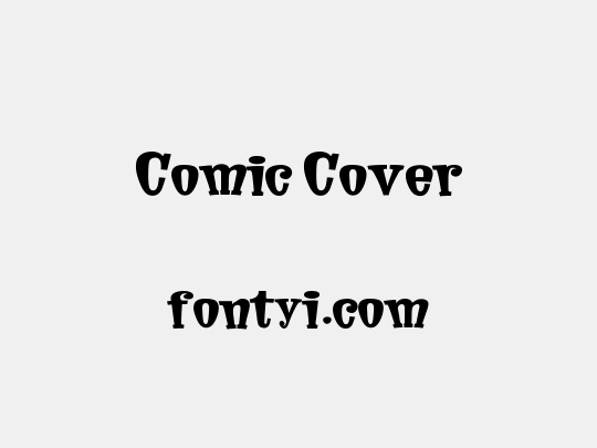 Comic Cover