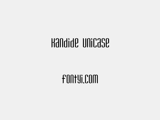 Kandide Unicase