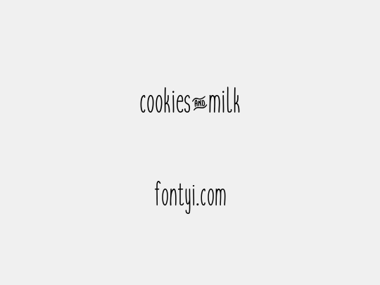 cookies&milk