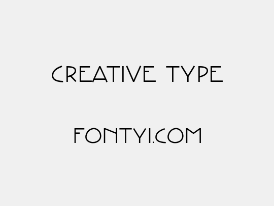 Creative Type