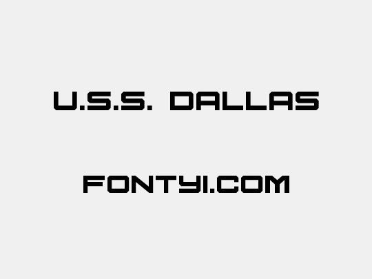 U.S.S. Dallas